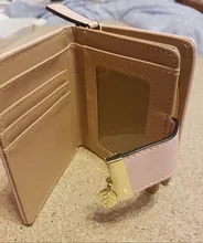 Monedero de piel con cremallera para mujer, cartera femenina pequeña de marca de lujo con hojas huecas para tarjetas de crédito, 2020