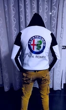 2020 Alfa Romeo chaqueta hombres chaqueta de cremallera Sudadera con capucha para primavera otoño buzos con capucha algodón forrados Harajuku hombre abrigo de ropa