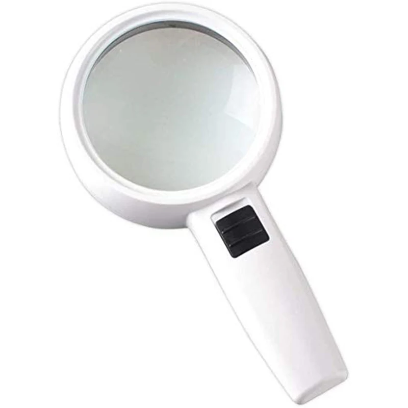 Luoyer 30X Double Lens Optical Magnifier Glass with Light 3 LED High Magnifying Handheld Illuminated Magnifying Glasses
Luoyer 30X Double Lens Optical Magnifier Glass with Light 3 LED High Magnifying Handheld Illuminated Magnifying Glasses