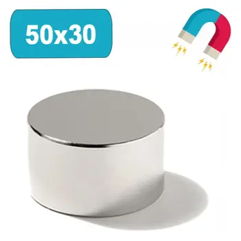 Magnet disc 50x30mm alloy N42 
Magnet disc 50x30mm alloy N42