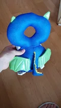 Nueva protección para la cabeza de bebés almohadilla para reposacabezas anticaídas almohada para el cuello del bebé alas bonitas cojín de resistencia ropa de cama mochila
