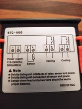 Termostato controlador de temperatura caliente para acuario, incubadora STC1000, cadena de frío, temperatura de laboratorio, venta al por mayor