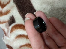 Letdiffery-anillo Simple de 8mm para hombre, anillos de dijes suaves de acero inoxidable negro, envío directo