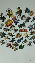 50 Uds de dibujos animados pegatinas Marvel bien los Vengadores etiqueta engomada impermeable equipaje Skateboard guitarra portátil pegatinas juguete de niño
