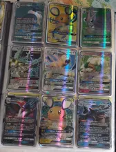 Juego de cartas de Pokemon francés para niños, juego de batalla brillante, Vmax TAG TEAM GX, Francaise V Max, 10-300 Uds.