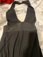 Joskaa-Vestido largo sexi de punto con cuello Halter para mujer, vestido largo ajustado con espalda descubierta para fiesta, prendas de vestir para discoteca 2021