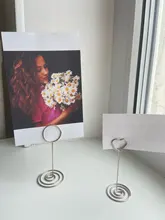 Clip de foto de corazón para boda de 4 estilos, soporte de mesa para números, decoración de escritorio, soporte de Metal para tarjetas, suministros de fiesta