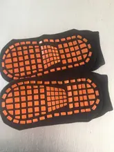 Calcetines antideslizantes de Yoga para mujer, medias transpirables Con parte inferior de toalla, para baile latino y Fitness