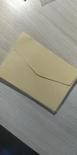 (10 unids/lote) sobres de papel Kraft clásico de 7*10cm, Mini sobres de tarjeta de felicitación, tarjeta de membresía