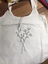 Bolso de lona de estilo intelectual Retro para mujer, bandolera Ulzzang Harajuku de algodón para compras, bolsas de mano reutilizables