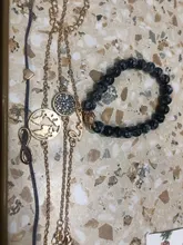 Boho DE LA TIERRA multicapa pulsera de corazón de amor de las mujeres de cristal de encanto cuentas de piedra colgante con forma de tortuga brazalete de oro brazaletes 5 unids/set joyería