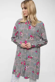 DeFacto Fashion Woman Lapel Female Print Flower Ladies Casual Loose Comfort Tops Comfort Autumn -J0687AZ18SM
DeFacto Fashion Woman Lapel Female Print Flower Ladies Casual Loose Comfort Tops Comfort Autumn -J0687AZ18SM