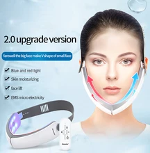 Ems Facial Massager V Line Lift Up Belt Lifting Device Led Photon Therapy Face Slimming Vibration for Double Chin Cellulite Jaw
Ems Facial Massager V Line Lift Up Belt Lifting Device Led Photon Therapy Face Slimming Vibration for Double Chin Cellulite Jaw
