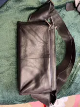 MISFITS-Riñonera de cuero de vaca para hombre, cangurera masculina pequeña, de estilo vintage, bolso de ajuste en el pecho, informal, para llevar el teléfono móvil