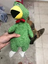 Pollo chillando juguetes para mascotas y perros sonido chillón divertido juguete de felpa masticar perros pequeños medianos juguetes interactivos de pana