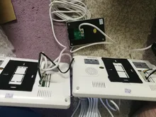 Sistema de videoportero con cable para el hogar, sistema de intercomunicador con vídeo, kit de cámara y monitor para timbre, seguridad del hogar