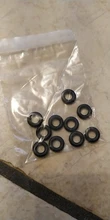Nitrile Rubber Sealing-Washer NBR Oil-Resist Black Automobile Round OD CS 3mm 10pcs 10mm--80mm