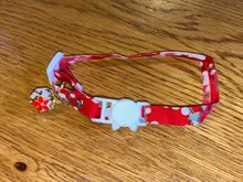 Collar de gato con campana hueca, Collar de gato pequeño de estilo japonés, collares de seguridad ajustables para cachorros y gatitos, lazo de conejo para mascotas