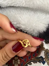 Unift el budismo hindú Yoga Om Aum anillos para las mujeres sobrenatural talismán de acero inoxidable joyas de amuleto religioso Meditatio regalos