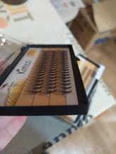 Kimcci de 60 uds maquillaje profesional cúmulo Individual pestañas injerto falsas pestañas con envío gratis