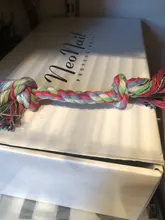 Rope Pet-Toys Training-Game Tooth Chew Double-Knot Cotton Bite And Molar Cleaning-Resistance