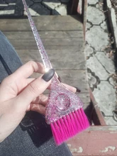 Tinte de fibra suave para tinte de pelo, cepillo de pelo profesional para peluquería, peine de lejía, accesorios de salón para tinte de cabello