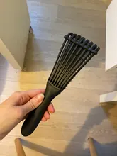 Cepillo de pelo para masaje, peine de pelo húmedo desenredante de 2a a 4c, rizado, Coily, mojado, seco, aceite, cabello grueso