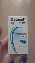 Bayer®CATOSAL 10% de alta calidad, vitamina B12, 100ml, cianocobalamina, butafoshan, ganado, caballos, perros, cerditos, refuerzo del intercambio veterinario