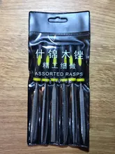Vastar-Mini aguja de escofina de Metal, 6x140mm, juego de limas, herramientas de tallado de madera para escofina de acero, aguja de escofina, herramienta de limado para carpintería