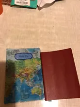 Funda de pasaporte para hombre y mujer, cubierta para pasaporte de viaje, diseño 3D de cuero Pvc, bonito