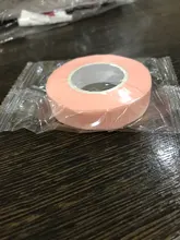 3 rollo 9m Rosa pestañas cinta de extensión de pestañas transpirable de microporos tela fácil lágrima de ojo cintas cinta extensión de pestañas Anti-alergia