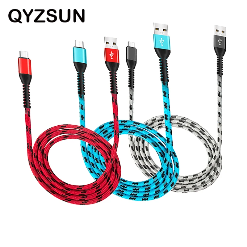 1m USB Cable For iPhone 7 8 Charging Charger Data Cable USB Type C Type-c Cable Micro USB Cable For Android Phone USB Wire Cord
1m USB Cable For iPhone 7 8 Charging Charger Data Cable USB Type C Type-c Cable Micro USB Cable For Android Phone USB Wire Cord