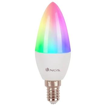 Smart Light bulb NGS Gleam514C RGB LED E14 5W
Smart Light bulb NGS Gleam514C RGB LED E14 5W