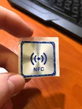 Etiquetas adhesivas NFC Ntag213 Ntag 213 para Huawei, etiquetas universales RFID de 13,56 MHz, Token Patrol, ultralivianas, 6 uds.