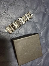 Pulsera multifunción de acero inoxidable para bicicleta, Kit de herramientas de conducción de perno, pulsera de banda de rodadura, herramienta fácil de usar para exteriores