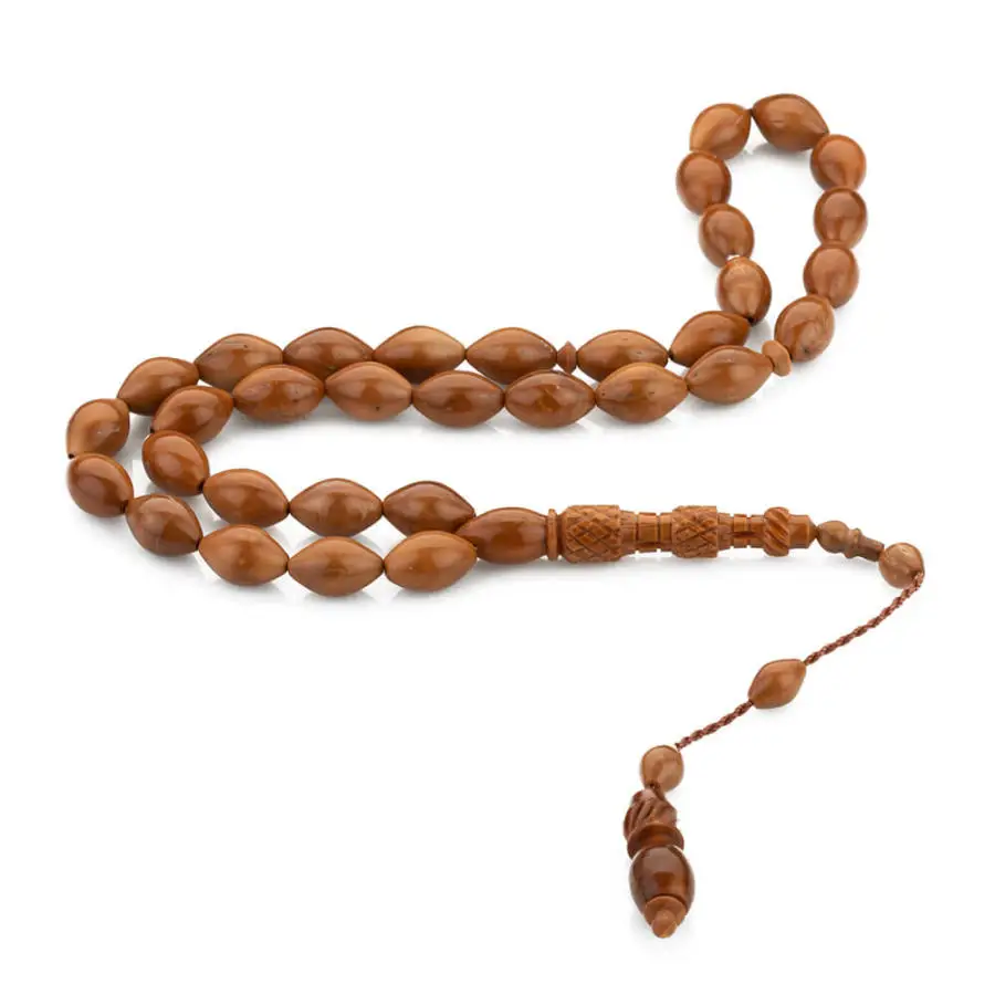 Kuka Brown Rosary Men Barley Cut Rosary With Arabic Tasbih Bead Tassel Made in Turkey
Kuka Brown Rosary Men Barley Cut Rosary With Arabic Tasbih Bead Tassel Made in Turkey