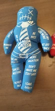 Mal jefe vudú muñeca hecho a mano personalizado de poliéster muñeca fiesta regalos
