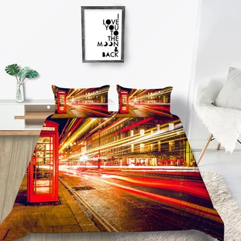 Night Lights Bedding Set King Beautiful Street 3D Luxury Duvet Cover Queen Twin Full Single Double Unique Design Bed Set 
Night Lights Bedding Set King Beautiful Street 3D Luxury Duvet Cover Queen Twin Full Single Double Unique Design Bed Set