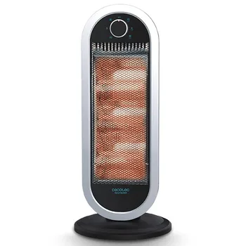 Halogen Heater Cecotec Ready Warm 7300 Quartz Sky 1200W White