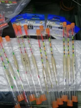 Flotadores de pesca en agua poco profundos Balsa Bobber, 3 uds., tubos flotantes, 1 bolsa, ganchos de pesca, aparejos de pesca, boya de agua dulce, 3 uds. Por lote