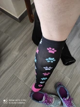 32 estilos calcetines de compresión Unisex Anti fatiga alivio del dolor medias de rodilla 20-30 MmHg para correr al aire libre calcetines de ciclismo embarazadas