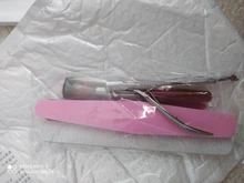 Conjunto de herramientas para manicura, tira de pulido, limas de uñas, Tijera para piel muerta, tenedor con piel muerta, removedor de manicura
