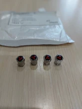 4 Uds coche decoración cubierta para válvula de rueda de coche tapa para Mitsubishis ASX Lancer Pajero Outlander L200 EVO Lancer EX Pajero