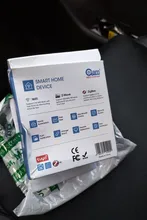 Sensor de alarma de humedad y temperatura NEO Coolcam, Wifi, sirena Tuya compatible con Echo, asistente de Google Home