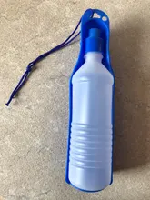 Botella de agua deportiva para mascotas, herramienta portátil para exteriores, botella de agua deportiva para perros, fuente de viaje # p9, 250ml/500ml