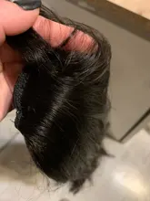Extensiones de cabello humano con Coleta, coleta con Clip, coleta recta, Remy, brasileño, para Afroamericana