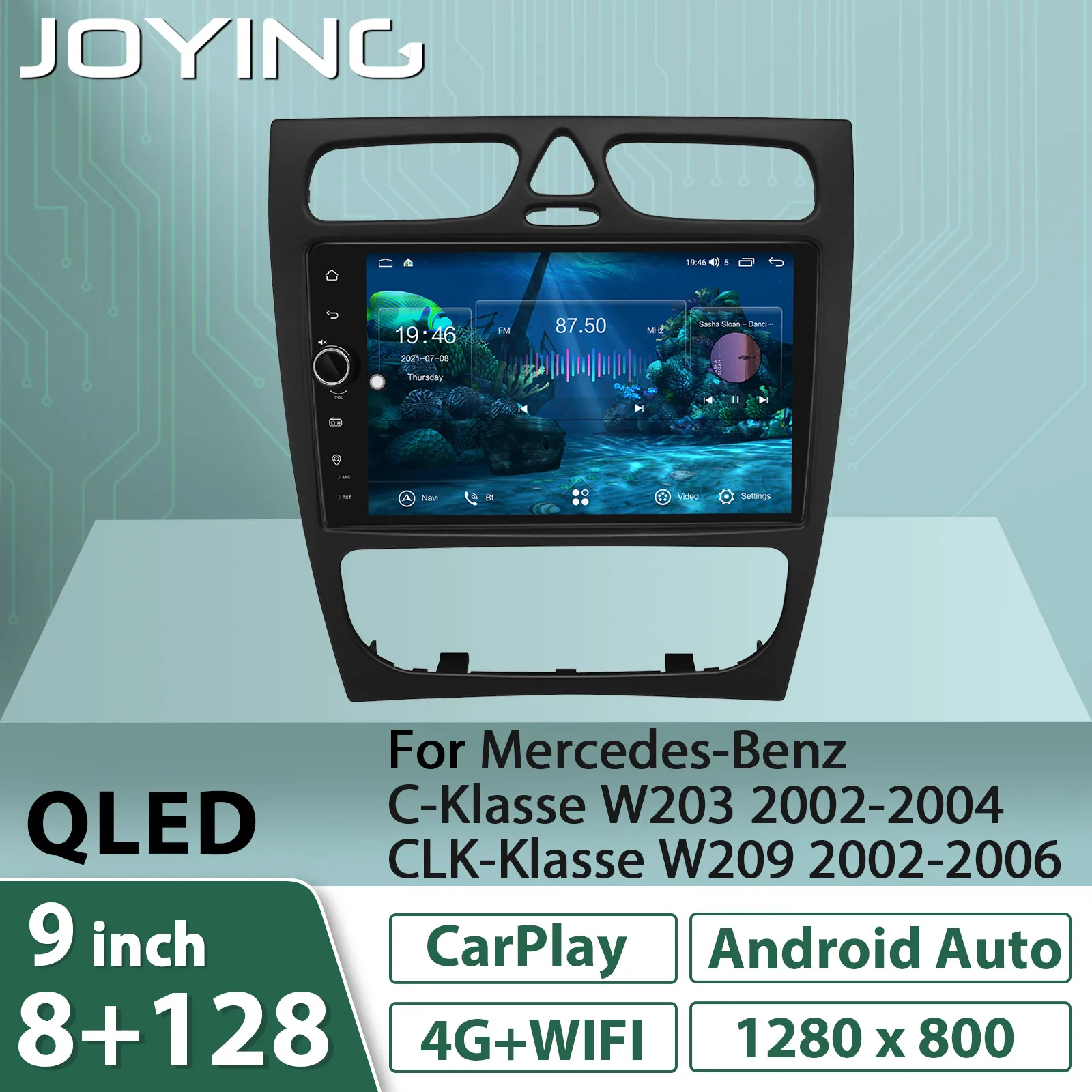 9 Inch Car Radio Stereo Multimedia Player For Mercedes Benz C Class CLK Class S203 W203 W209 A209 2000-2005 No 2din dvd Android
9 Inch Car Radio Stereo Multimedia Player For Mercedes Benz C Class CLK Class S203 W203 W209 A209 2000-2005 No 2din dvd Android