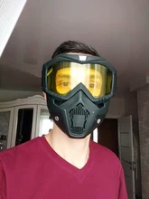 Al aire libre Anti-niebla Airsoft máscara protectora completa casco de máscara facial máscara de Paintball Airsoft seguridad gafa protectora táctico máscara