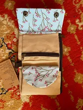 Mini billeteras con estampado de lona para mujer, bolsas pequeñas para niños, monedero, carteras femeninas para niñas y niños