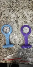 Broche Digital analógico con Clip de Color sólido, reloj de bolsillo médico para enfermera, baterías de regalo, accesorio de decoración de reloj de cuarzo médico, nuevo